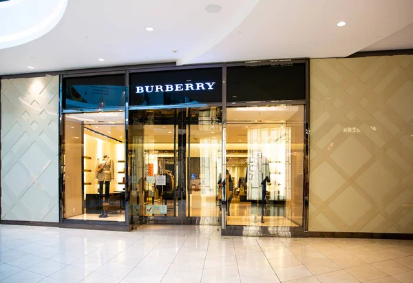 Санта Клара Штат Калифорния Сша Января 2021 Года Бутик Burberry — стоковое фото