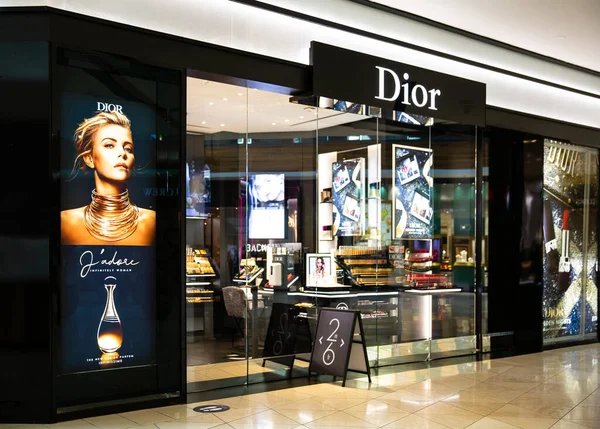 Santa Clara Usa January 2021 Dior Luxury Fashion Designer Store — стоковое фото