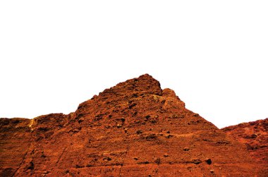 Mars 'ta izole edilmiş Kızıl Kaya dağı