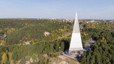 Şehir caddelerinin yukarıdan görünüşü