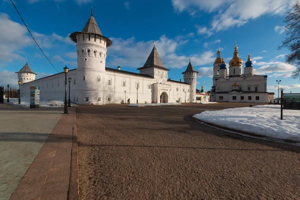 Paredes Kremlin Branco — Fotografia de Stock