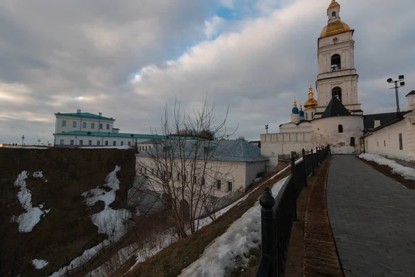 Bella Chiesa Bianca Nel Cremlino — Foto Stock