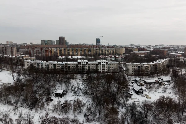 Вид Даху Місто — стокове фото