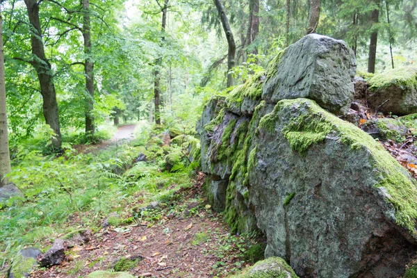 Камень Мохе Карелии — стоковое фото