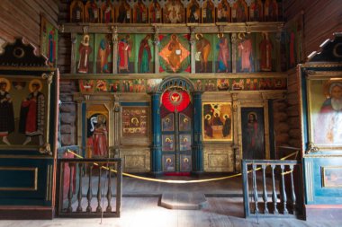 inside a large arched cathedral