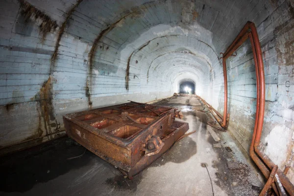 Podziemne Tunele Bunkrowe Lodzie — Zdjęcie stockowe
