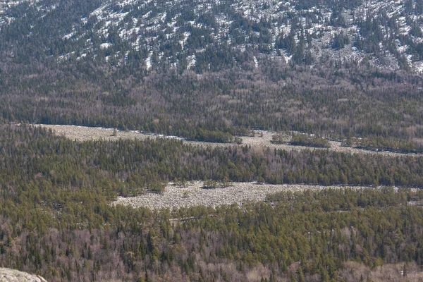 Uitzicht Oeral Bergen — Stockfoto