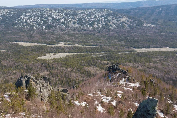 Vue Sur Les Montagnes Oural — Photo