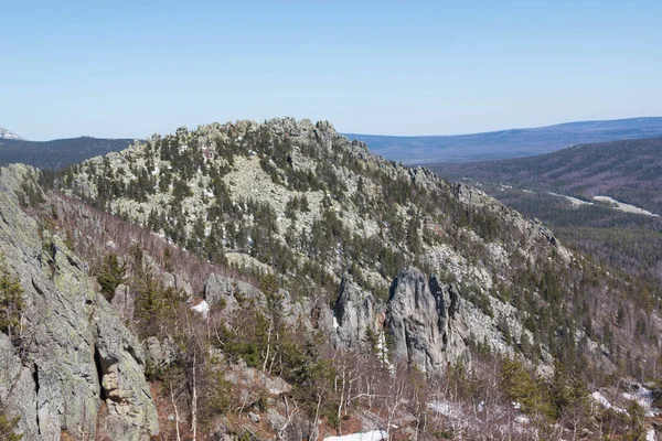 Vue Sur Les Montagnes Oural — Photo