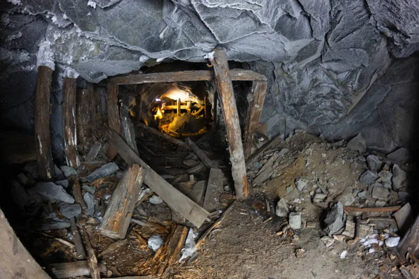 Abandoned Tunnels Mine — Stock Photo, Image