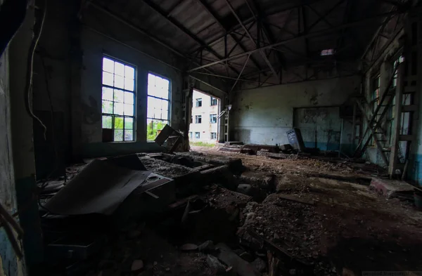 Abandoned Buildings Rubbish — Stock Photo, Image