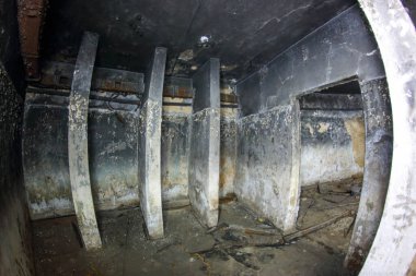 Chambres de bunker Terk edilmişlerle dolu