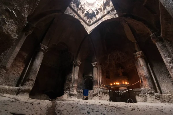 Cave Monastery Geghard Armenia — Stock Photo, Image