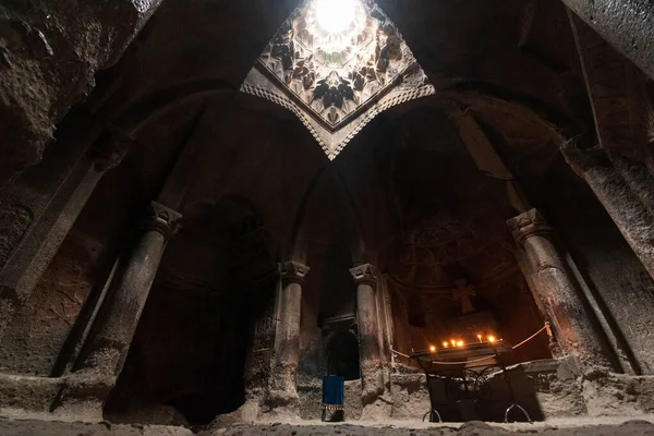 Cave Monastery Geghard Armenia — Stock Photo, Image