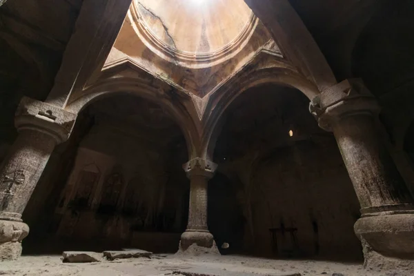 Cave Monastery Geghard Armenia — Stock Photo, Image