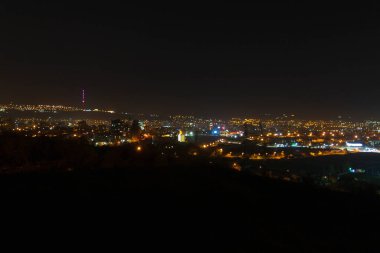 Yerevan şehrinin manzarası