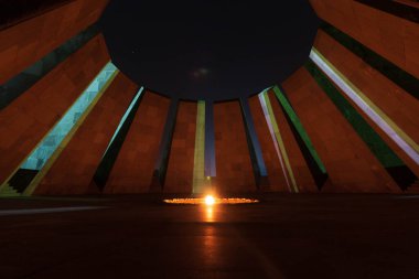 Yerevan şehrinin manzarası