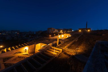 view of the mountains of yerevan