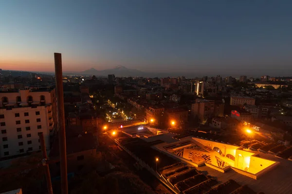 Vista Das Montanhas Yerevan — Fotografia de Stock