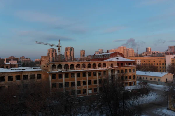 Vista Dall Alto Della Città Ekaterinburg — Foto Stock