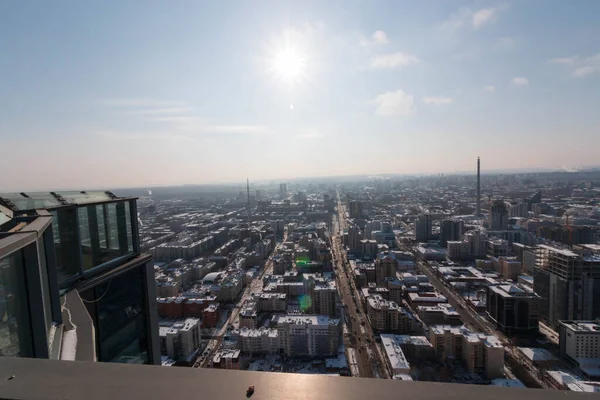 上からイェカテリンブルク市の眺め — ストック写真