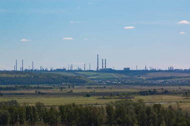 Elabuga şehrinin manzarası