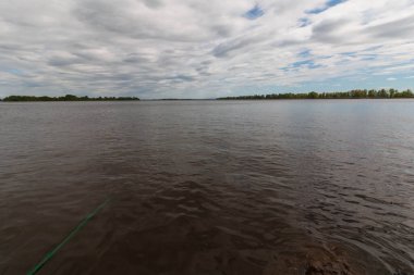 Yelabuga 'daki Kama Nehri manzarası