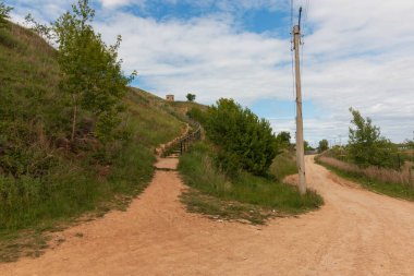 Yazın Yelabuga 'da tarihi yerleşim