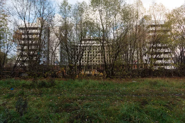 Demolition Hospital Building Moscow — Stock Photo, Image