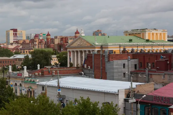 チェリャビンスク市の高さからの眺め — ストック写真