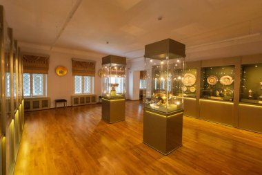 Kremlin parkının içindeki oda