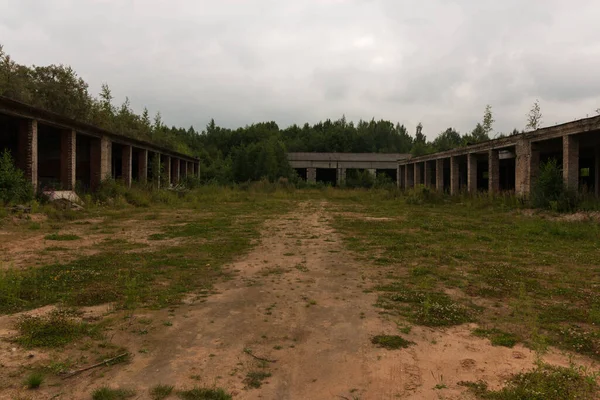 Les Vestiges Bâtiment Abandonné — Photo