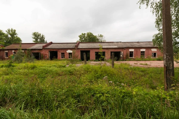 Overblijfselen Van Een Verlaten Gebouw — Stockfoto