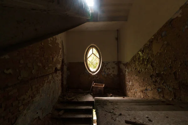 Los Restos Edificio Abandonado — Foto de Stock