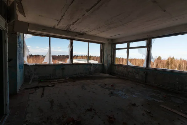 Habitación Edificio Abandonado Vacío —  Fotos de Stock