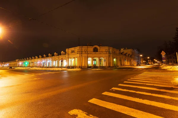 Straße Einer Russischen Stadt — Stockfoto