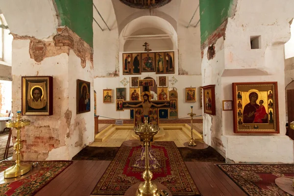 东正教内的圣像藏品 — 图库照片