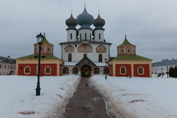 Blick Auf Das Kloster Russland — Stockfoto