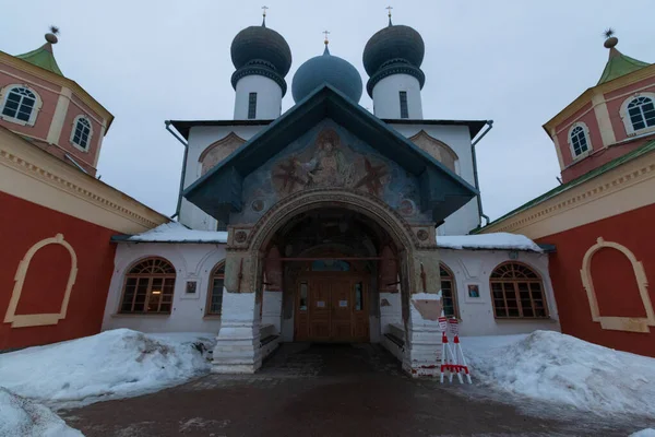 Blick Auf Das Kloster Russland — Stockfoto