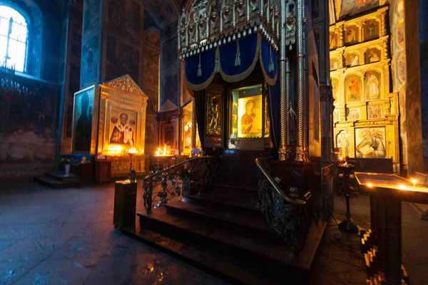 东正教内的圣像藏品 — 图库照片