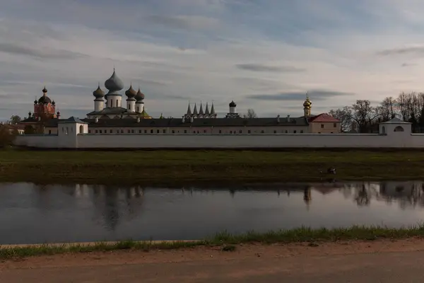 Vista Mosteiro Rússia — Fotografia de Stock