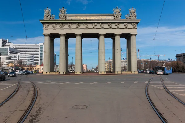 Stadttor Petersburg — Stockfoto