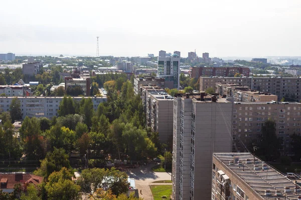 Aerial View Streets Izhevsk — Stock Photo, Image