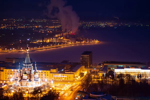 Cathédrale Saint Michel Dans Ville Izhevsk — Photo