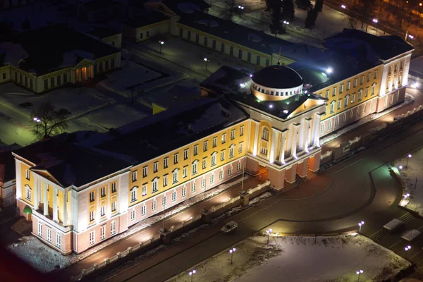 Nattgator Staden Izhevsk — Stockfoto