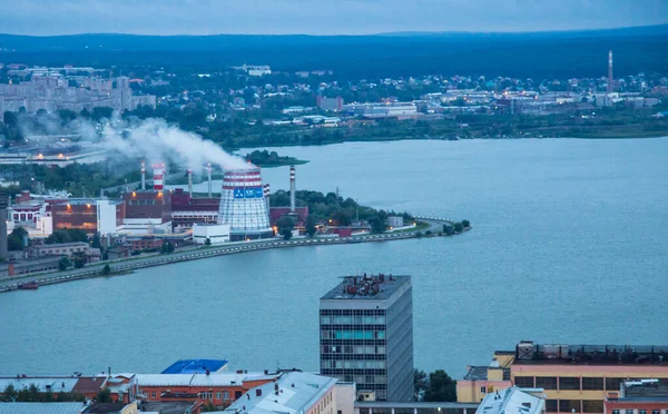 Vista Cidade Izhevsk Cima — Fotografia de Stock