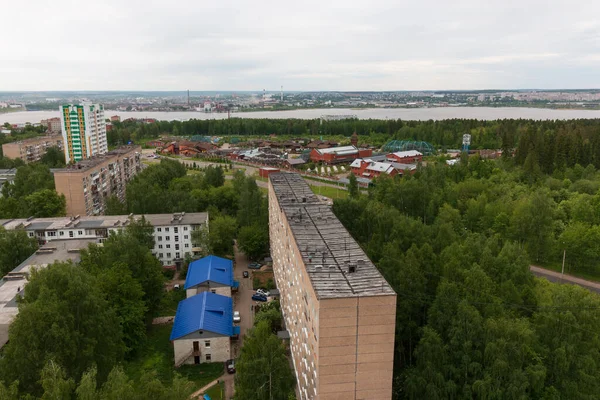 Nowe Domy Mieście Izhevsk — Zdjęcie stockowe