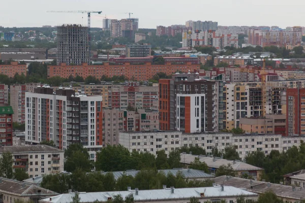 Neue Häuser Der Stadt Ischewsk — Stockfoto