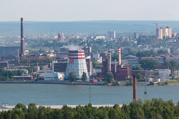 Estanque Ciudad Izhevsk — Foto de Stock