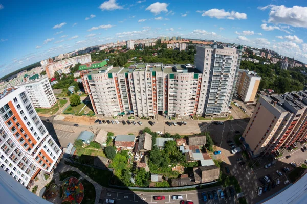 Techos Edificios Varios Pisos — Foto de Stock